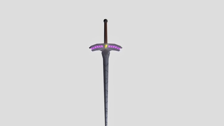 King Arthur Excalibur Concept 3D Model