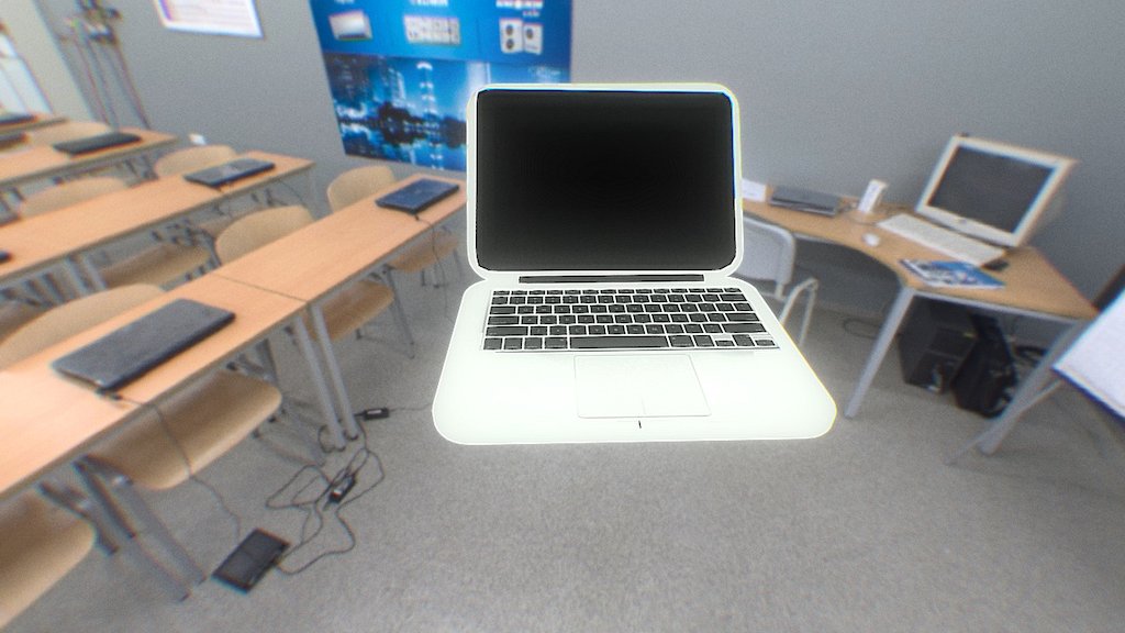 White Laptop