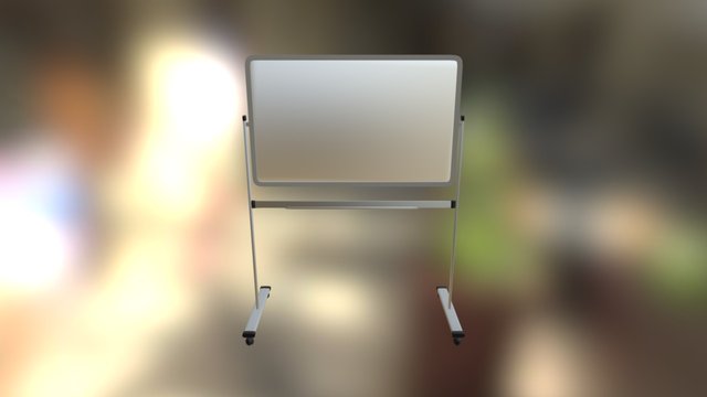 Whiteboard 3D Model