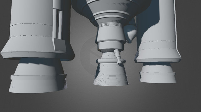 Ariane 5 3D Model