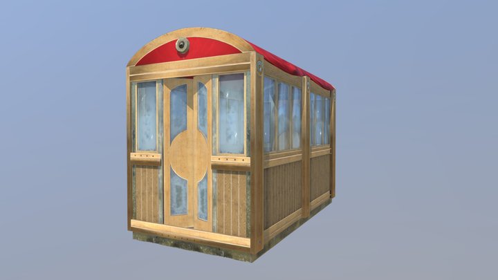 Ferris Wheel Cabin_LP 3D Model