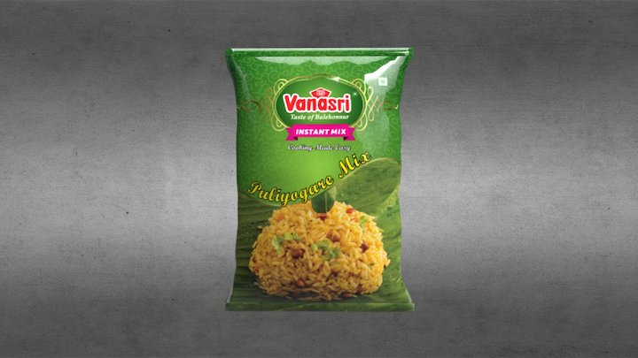 Vanasri Package Visualization 3D Model