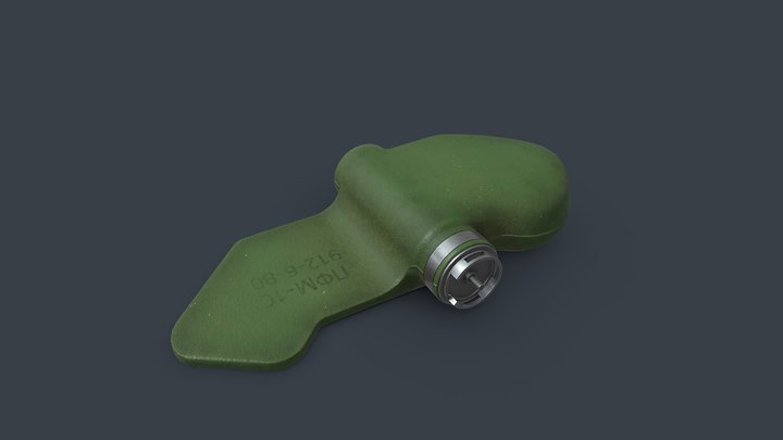 PFM-1 mine 3D Model