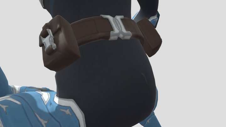 Dancing Twerk (21) 3D Model
