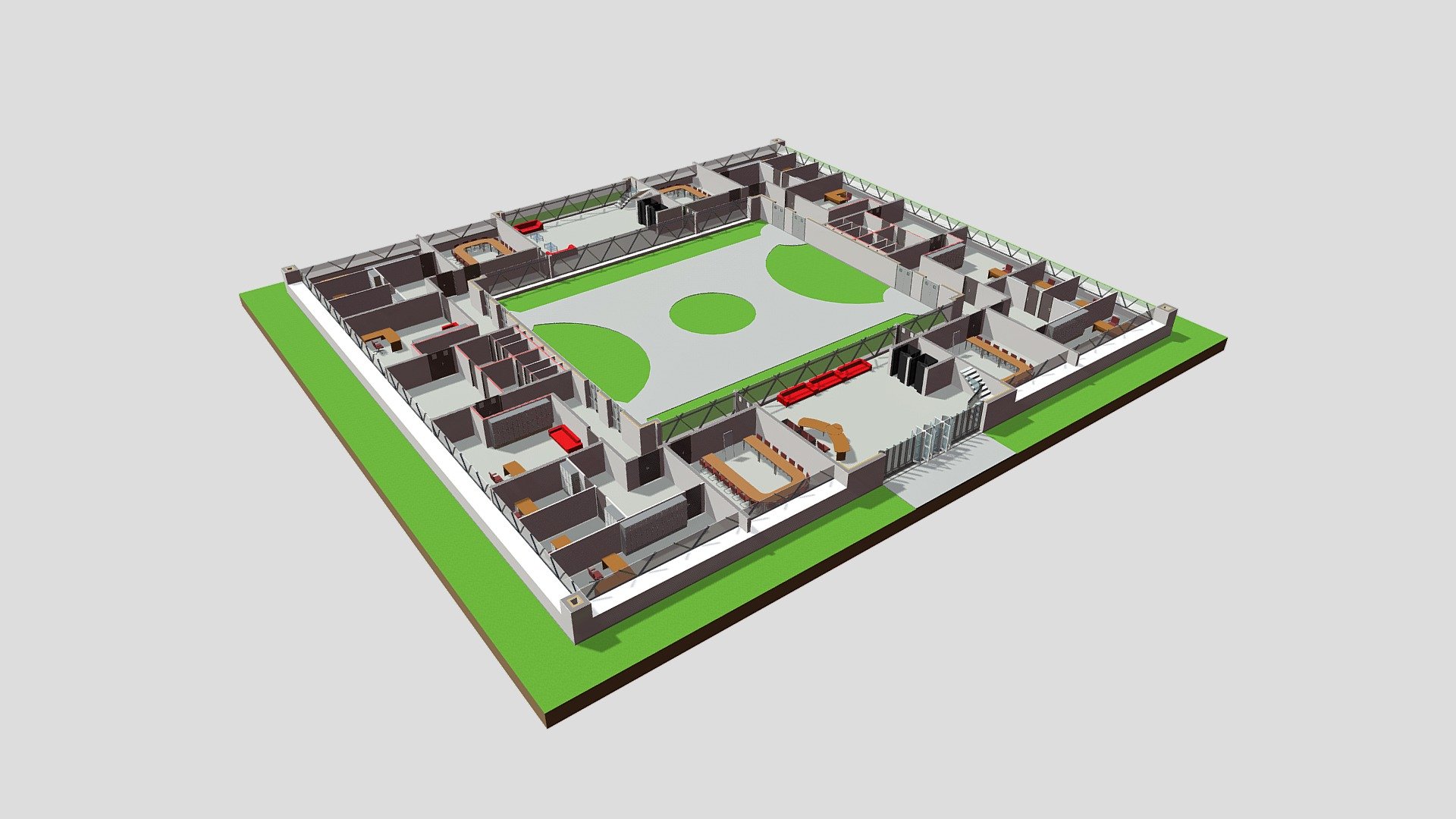 Immeuble de bureaux - R.D.C