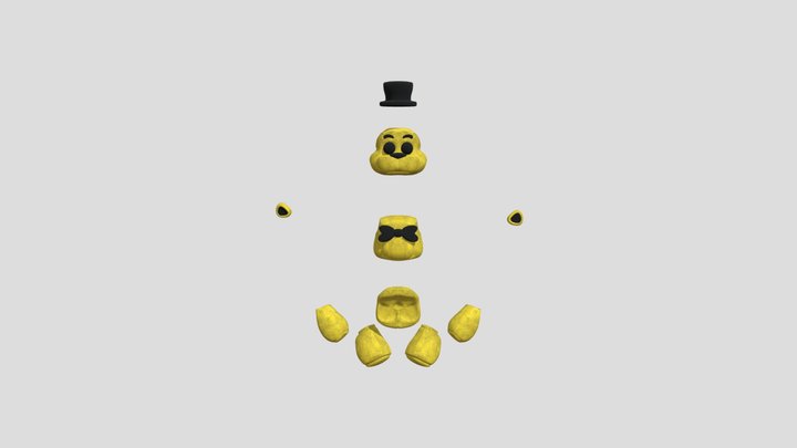 Plush The Joy Of Creation 3D Model