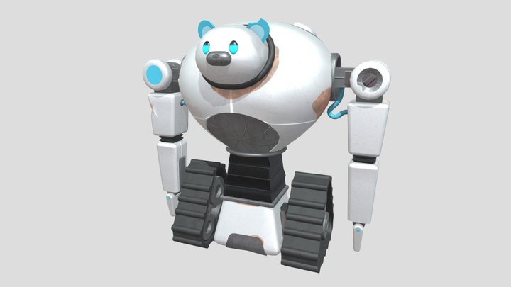 Bear-o (Inside Job) 3D Model