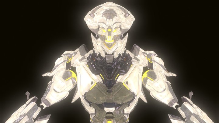 Warden Eternal (Halo 5) 3D Model