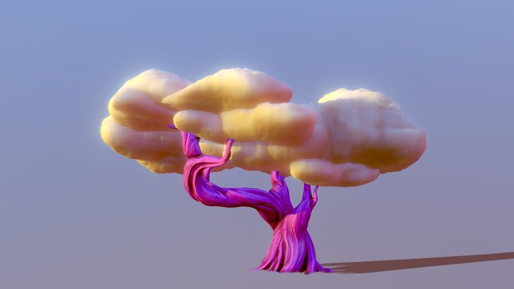 Cloud Tree - Cloudsai 3D Model