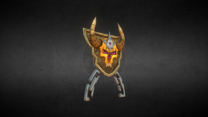 Hellguard Hornshield 3D Model