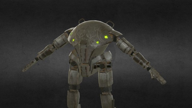 Robot 01 3D Model