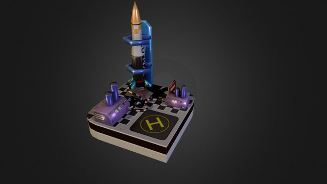 Rocket 3D Model