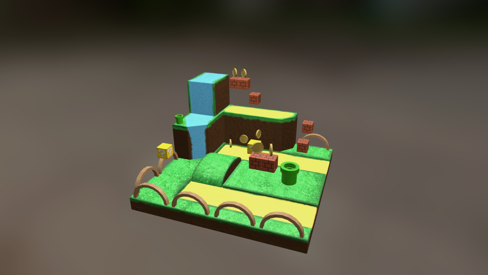 Escenario Mario Bros - 3D model by LucioMtz19 (@LucioM19) [858fc53 ...