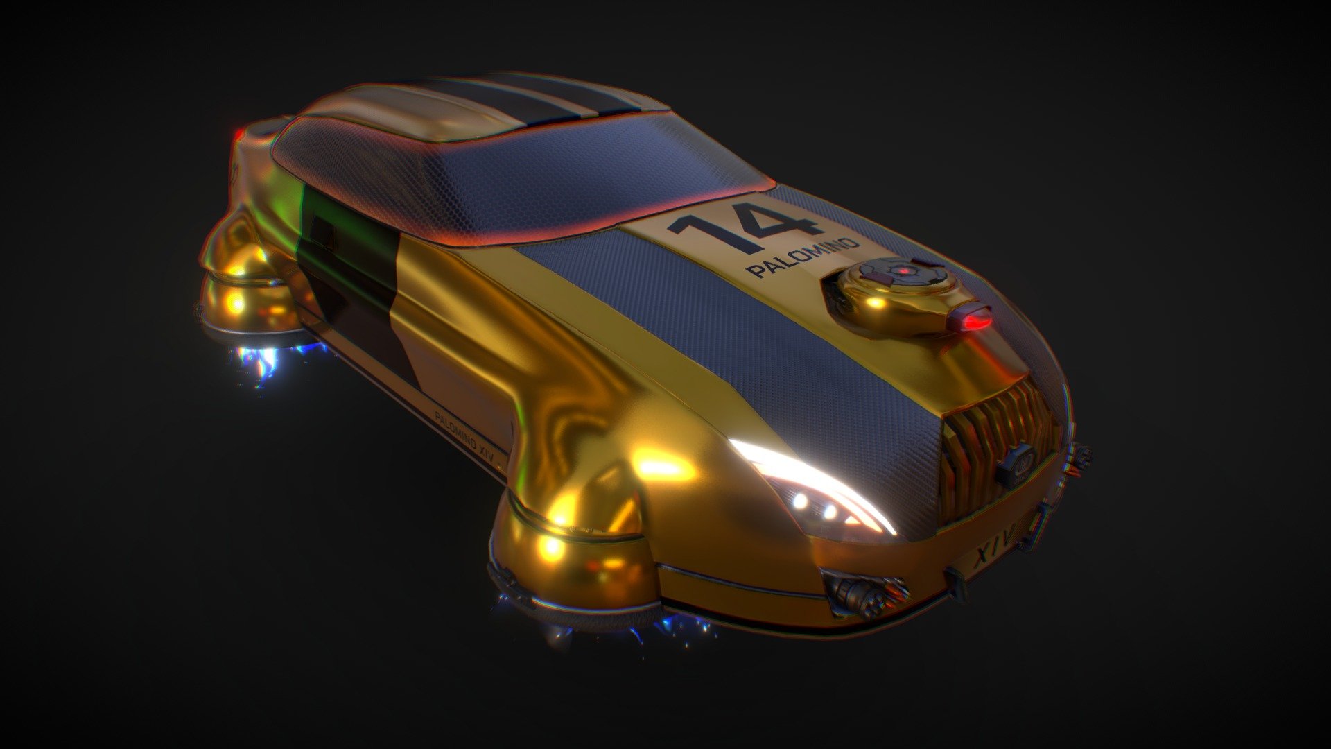 Palomino 14 — Sketchfab embed 3D viewer