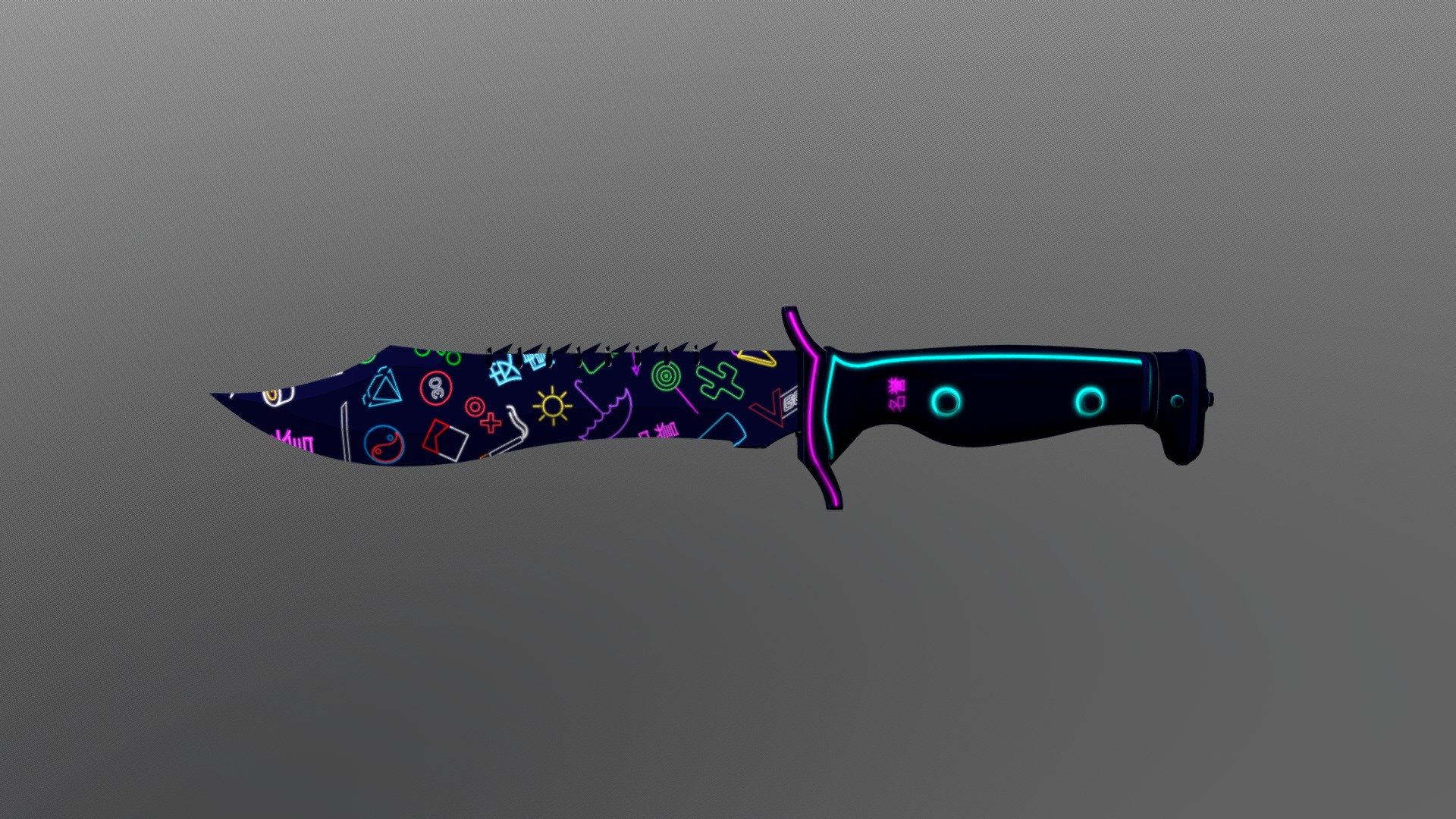 Bowie Knife | Japanese Neons