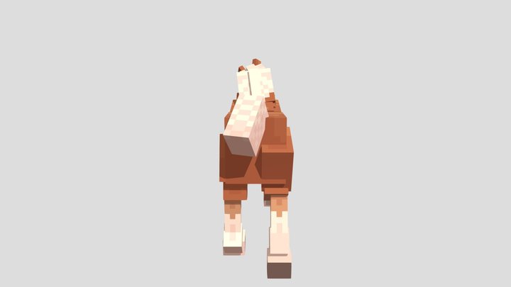Clydesdale Horse - 3D model [FREE]