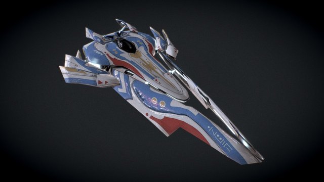 SPEEDER (race vehicle) 3D Model