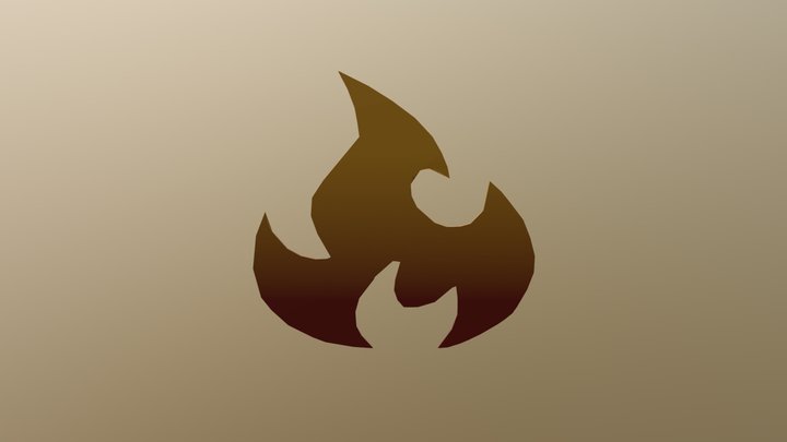 Flame Prop 3D Model