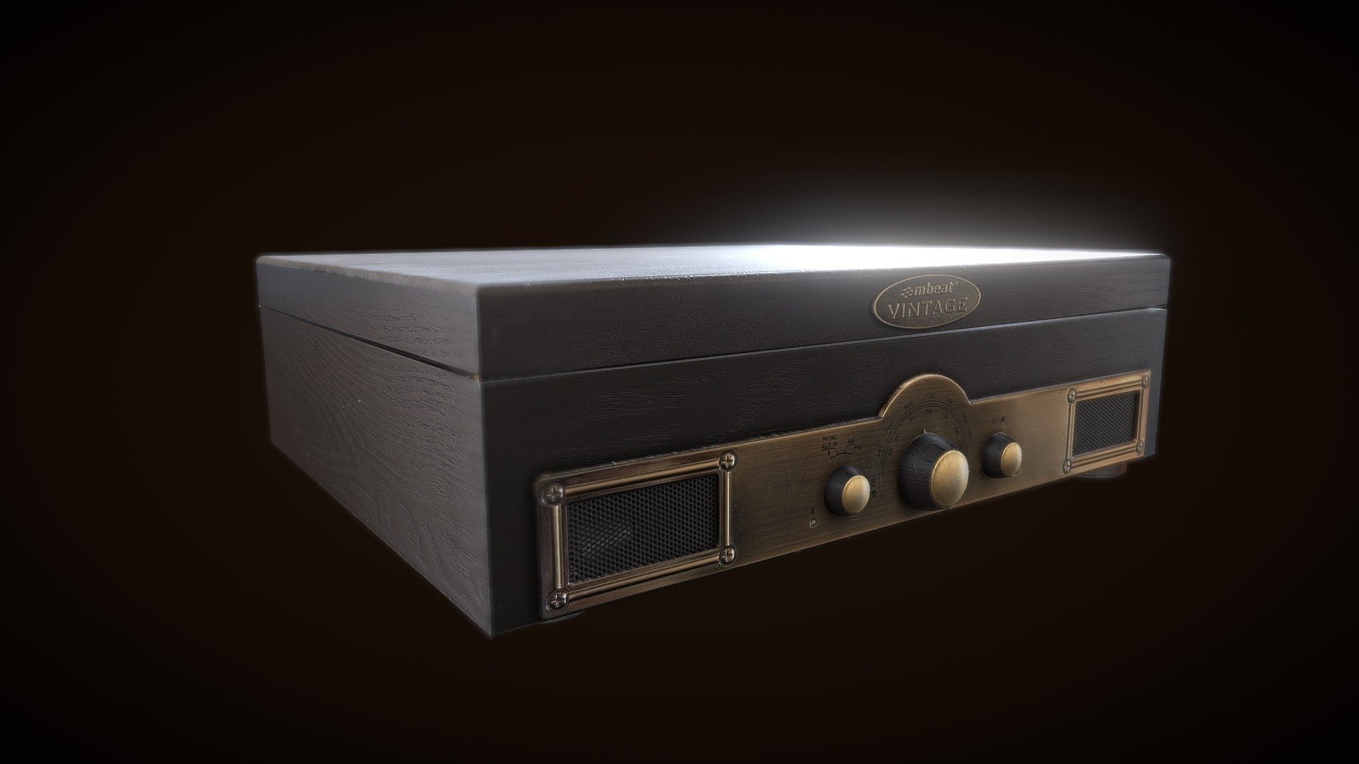 Vinyl Player Low-Poly - Download Free 3D model by object ...