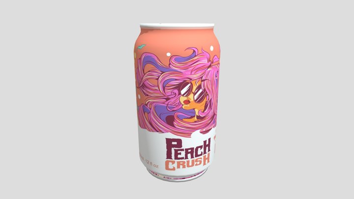 Peach_Crush 3D Model