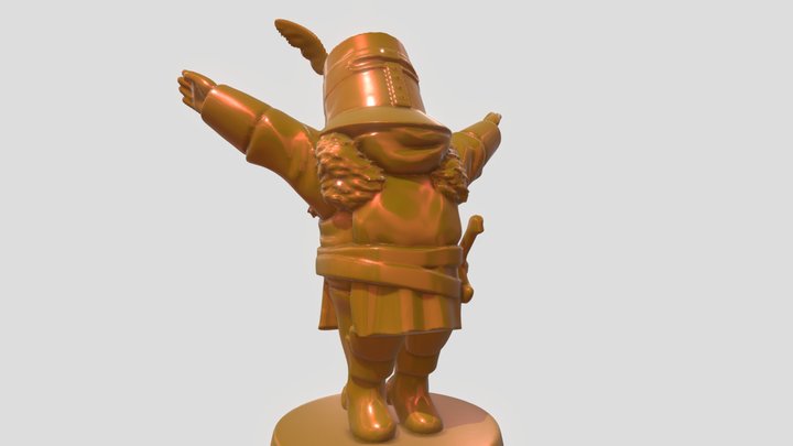Solaire Statue \[+]/ from dark souls 3D Model