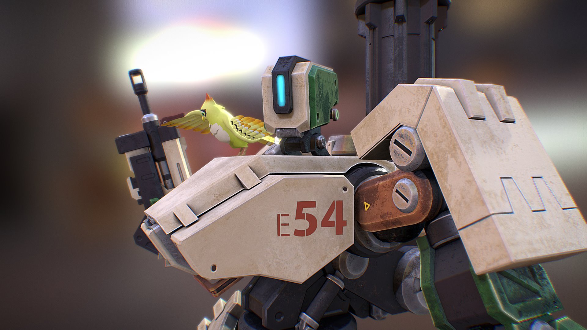 Art Spotlight: Fan Art “Tracer” - Sketchfab Community Blog