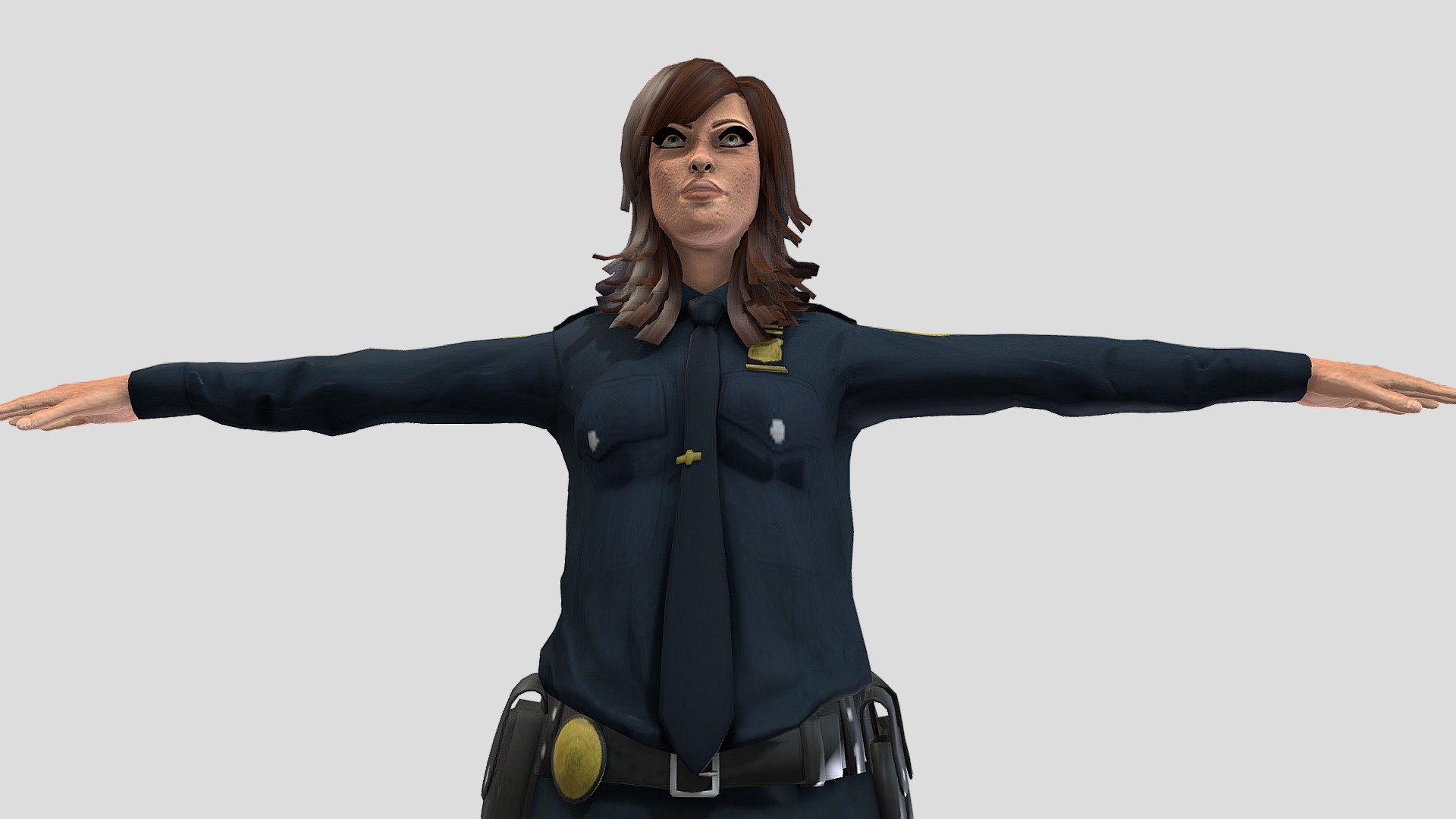 3d Police Woman Download Free 3d Model By Ai 3d Designs Aidesigner1 85962f4 Sketchfab 