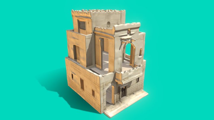 Arab mansion 3D Model