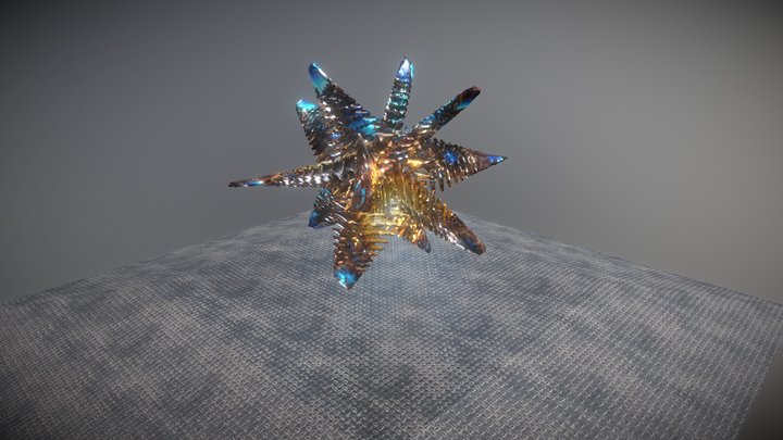 Fractal Star 3D Model