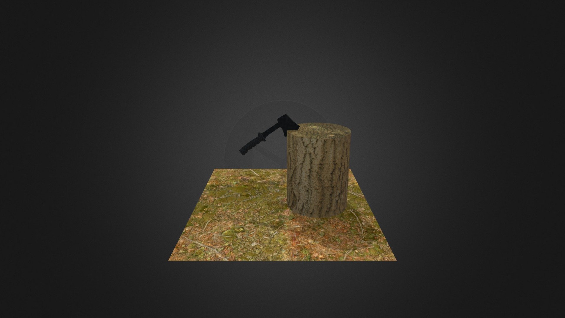 hatchet in the trunk