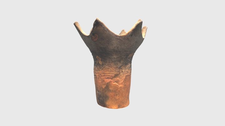 深鉢形土器　pot 3D Model