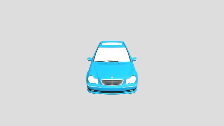 Mercedes-Benz C32 AMG W203 – Modelo 3D gratuito STL