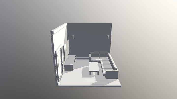 Living Room 3D Model