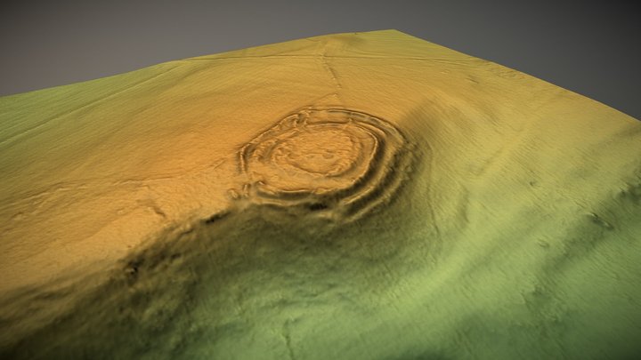 The Ringses Camp Doddington, Northumberland (UK) – Modello 3D gratuito STL