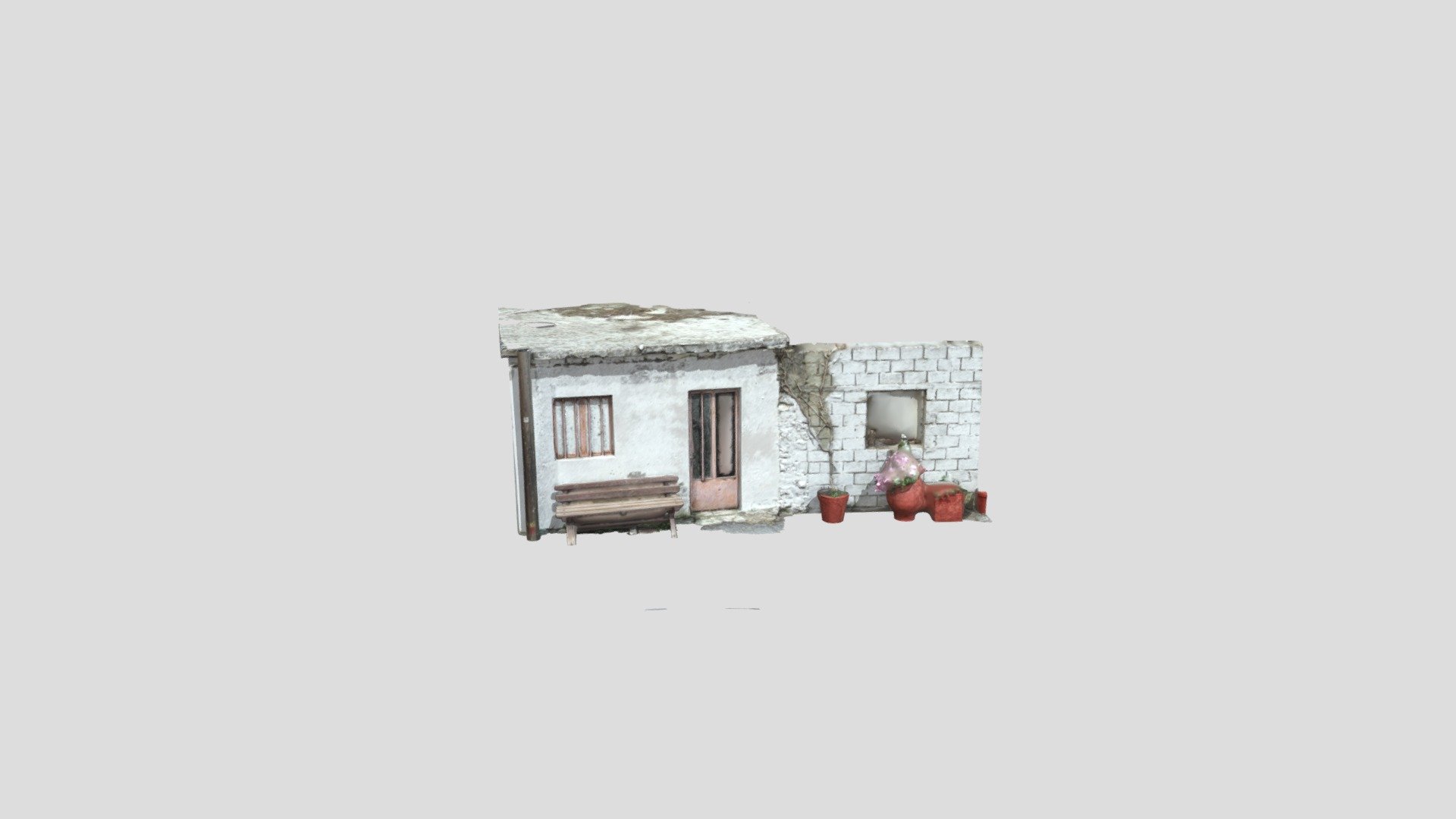 Abandoned building, Gonies, Crete