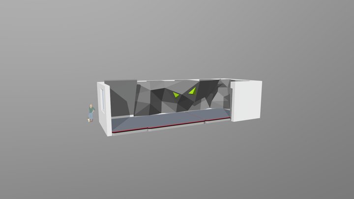 Climbing Wall 3D Model
