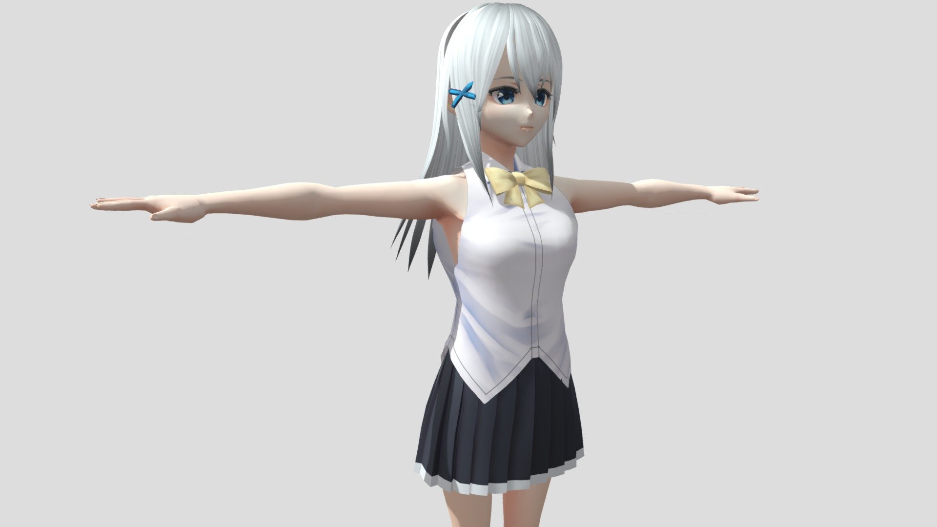 【anime Character Alex94i60】ona Sleeveless Buy Royalty Free 3d