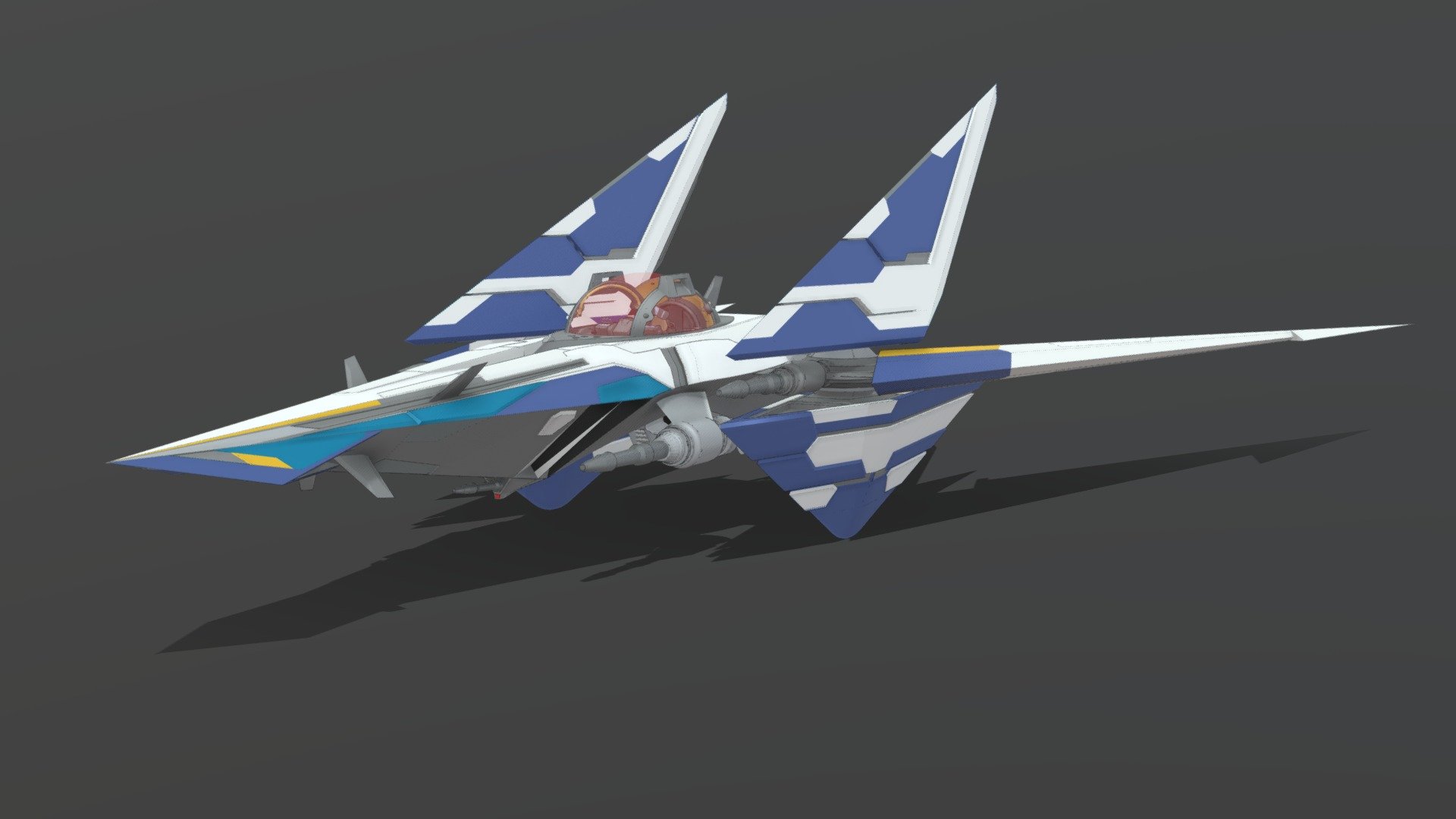 Space Dynamics FX4500 Arwing 3 Prototype - 3D model by GunZcon [859d422 ...