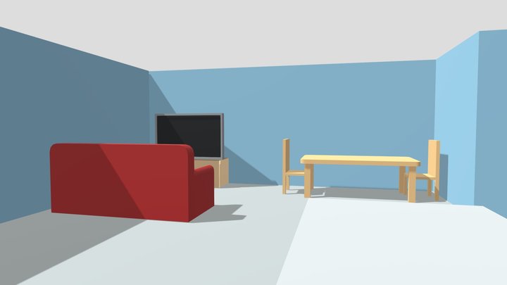 apartment room 3D Model