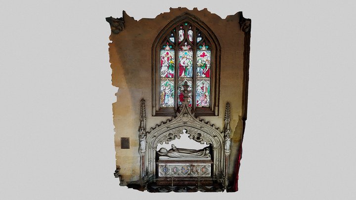 Tomb of Katherine Parr - Sudeley Castle (1 of 2) 3D Model
