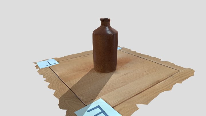 Stoneware Bottle 3D Model