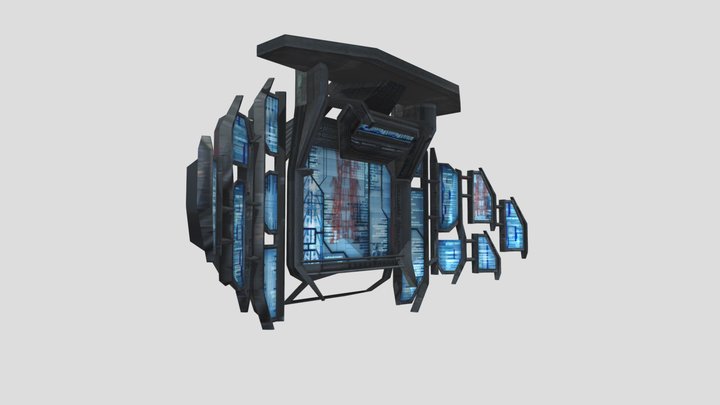 Monitor bar 3D Model