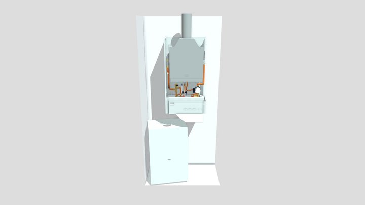 Boiler for xyz school 3D Model