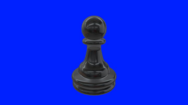 Chess Piece 3D Model