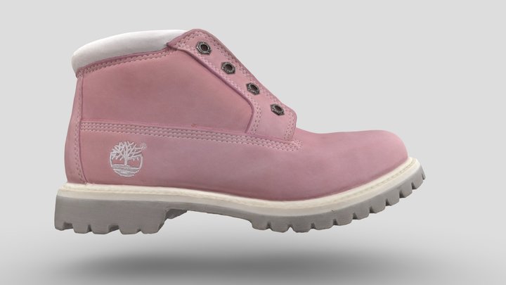 Pink Boot 3D Model