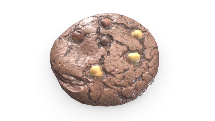 Chocolate Cookie (Game Ready / 2K PBR)