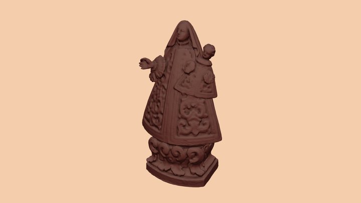 Mare De Deu Del Remei S XIX 3D Model