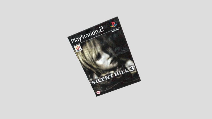 Silent Hill 3 Ps2 Game cover 3D Model