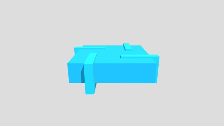 Desk 3D Model