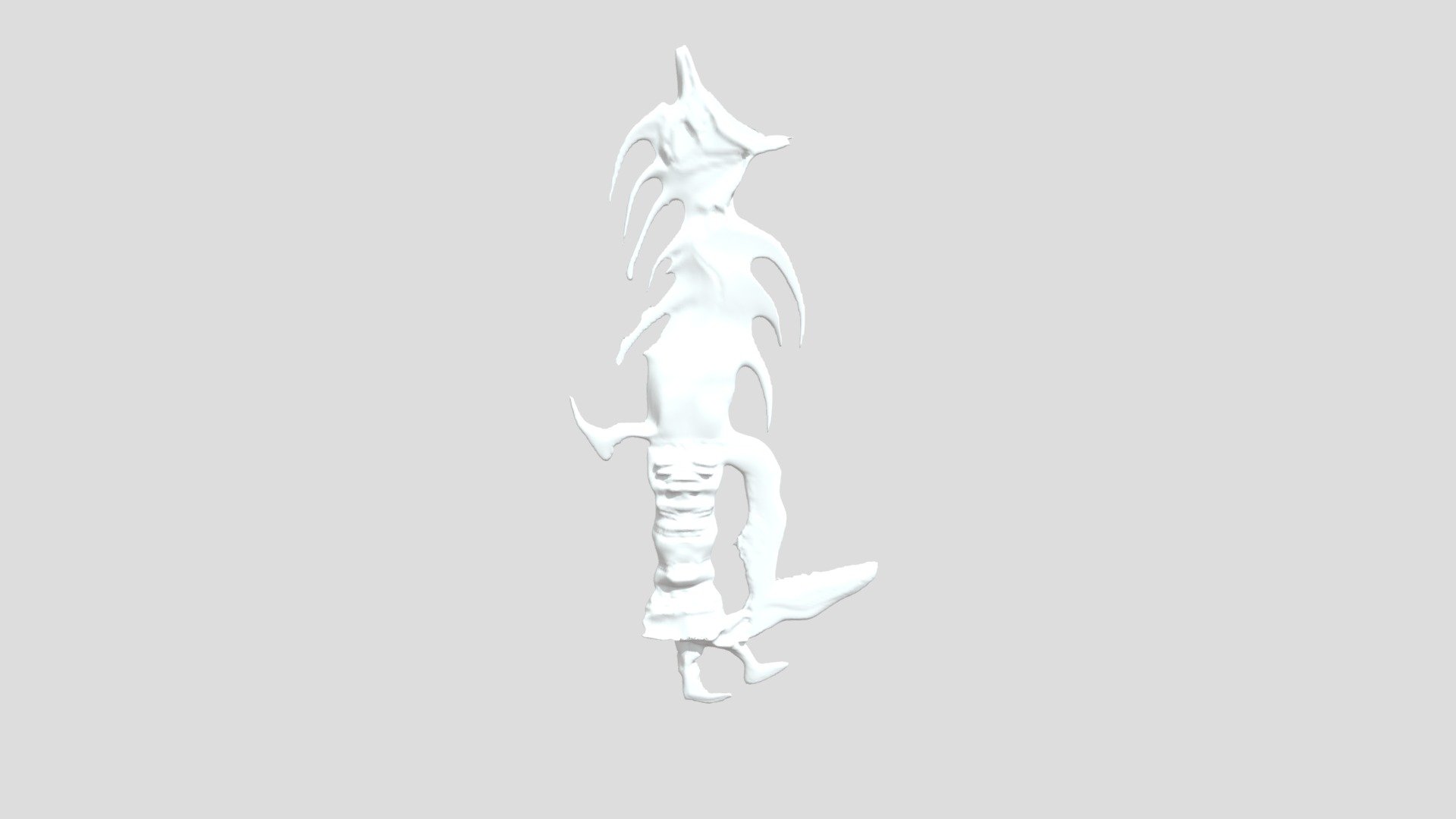 unfinished alien / demonic dagger